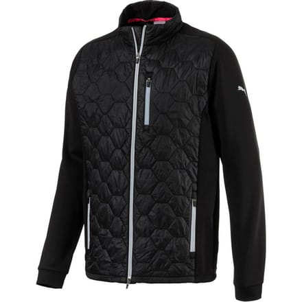 Puma PWRWarm Dassler Heren Zwart Zip Up Primaloft Golfjack 576114 01