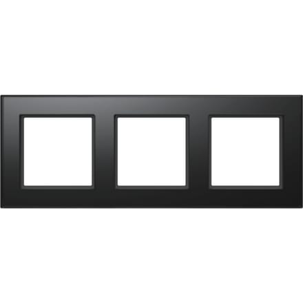 Homematic IP Glas - Afdekraam - 3-voudig - Zwart