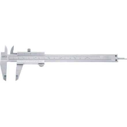 Horex Taschenmessschieber 100mm 0,05mm mit Feststellschraube 2226510 Zakschuifmaat 100 mm