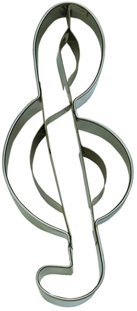 Uitsteker RVS - muzieksleutel - 10cm - St�dter