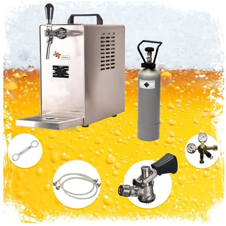 Ensemble complet - Tireuse a biere - JET 30 machine a biere, pompe a biere, KEG: Set tous de tete de fut