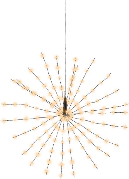 Micro LED Poolster Kerstverlichting - 144 LEDs - ø55 cm