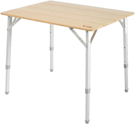 Happy Rhino - Campingtafel Bamboe Lorentz Inklapbaar - Eettafels - Hout - 80 x 60