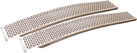 Oprijplaten gebogen, 2 stuks
