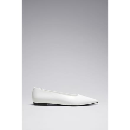 & Other Stories June Ballerina White Größe: 38 | Ballerinas Outlet | Damen | Weiß