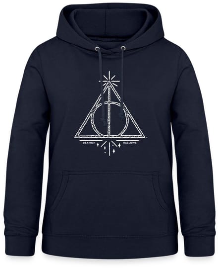 Harry Potter Het dodelijk heilig-logo Hoodie Dames