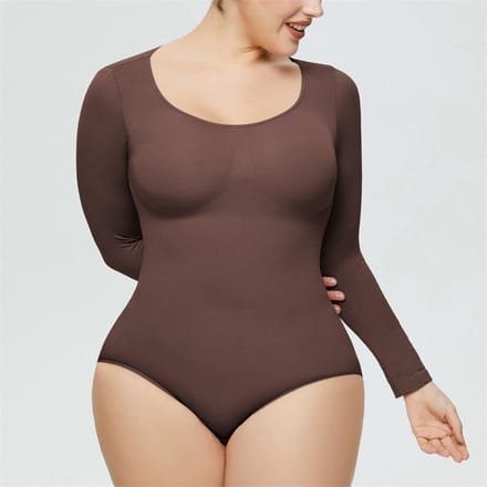 Dames Body Shaper Taille Trainer Bodysuits Postpartum Afslankend Ondergoed Buikcontrole Shapewear S bruin