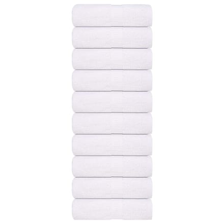 vidaXL - Washandjes - FROGN - 10 - st - 30x30 - cm - 360 - g/m² - wit