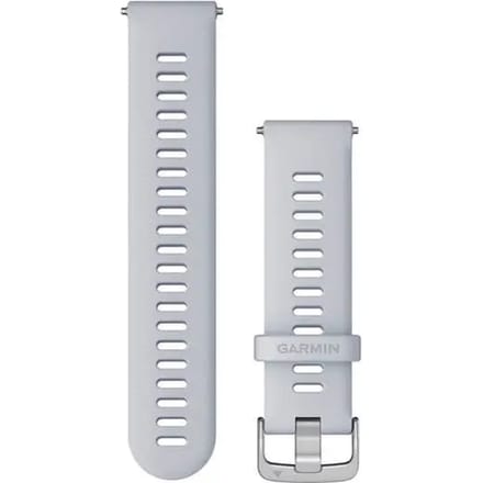 Horloge band met snelsluiting en zilveren gesp Garmin 22 mm