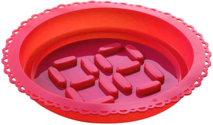 E-my Dessert Roundy - Bakvorm - Siliconen - Rood