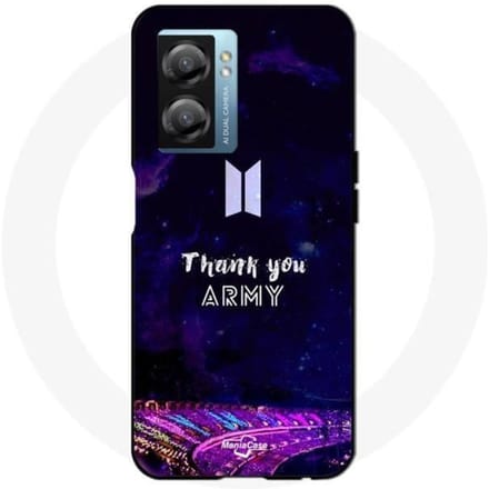 Oppo A77 5G hoesje BTS legergroep BTS koning van K-pop