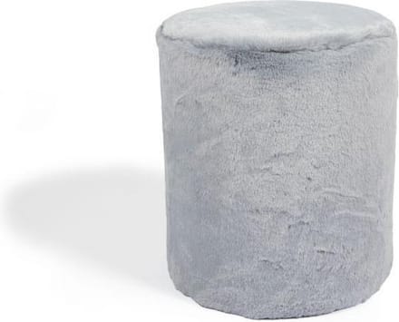 Wild & Soft Poef - Medium - Koala Grey