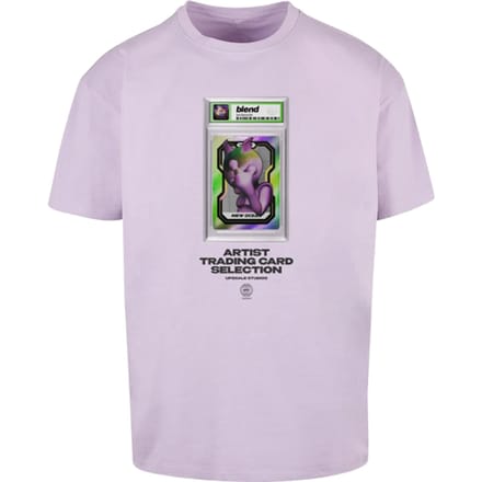 Mister Tee Blend Oversized T-shirt Paars
