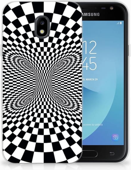 Samsung Galaxy J3 2017 TPU Hoesje Illusie