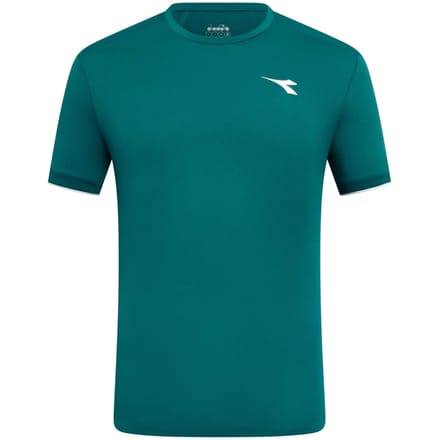 Diadora Match T-shirt Heren-donkergroen