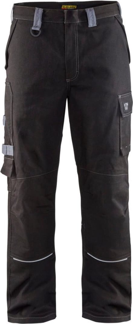 Blaklader Vlamvertragende werkbroek 1561-1516 - Zwart/Grijs - C156