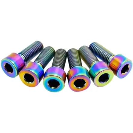 Bouten voor de stuurpen TLC Bikes Fit/S&M Titanium (x6)