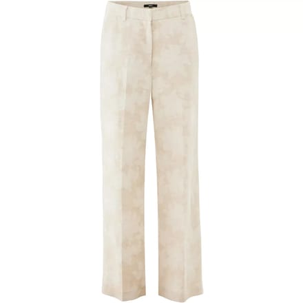 Damesbroek Mexx Flower jacquard straight leg