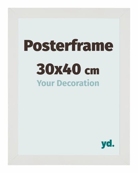 Your Decoration - Posterlijst 30x40 cm - MDF - Wit Mat - Parma