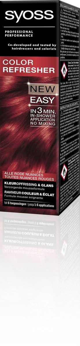 SYOSS Color Refresh Alle Rode Nuances
