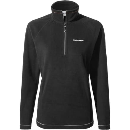 Craghoppers Dames/Dames Miska VI Half Zip Fleece (Zwart)