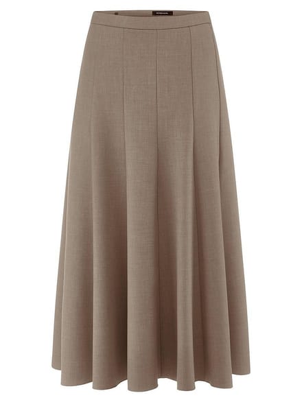 Rok in banenmodel Van Peter Hahn beige