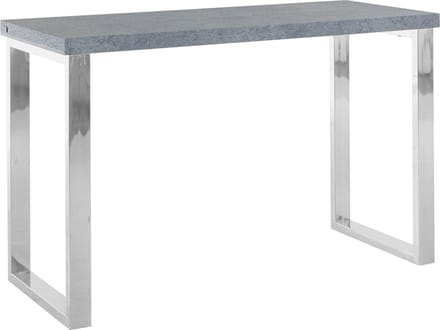 Adrian-Bureau - Betonlook - Chroom