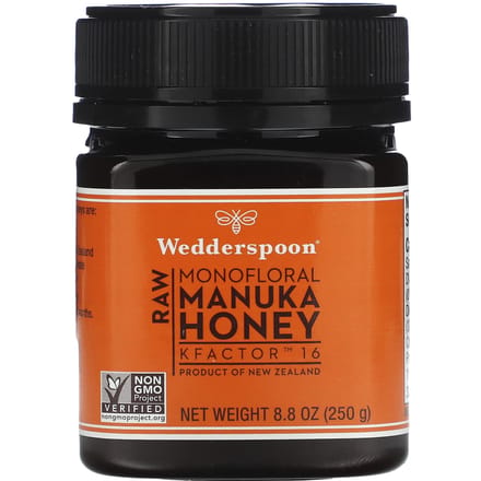 Wedderspoon, Natuurlijke Manukahoning, KFactor 16, 8.8 oz (250 gram)