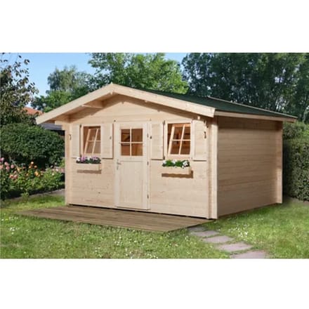 Weka Tuinhuis 138 - Onbehandeld - 380x300cm
