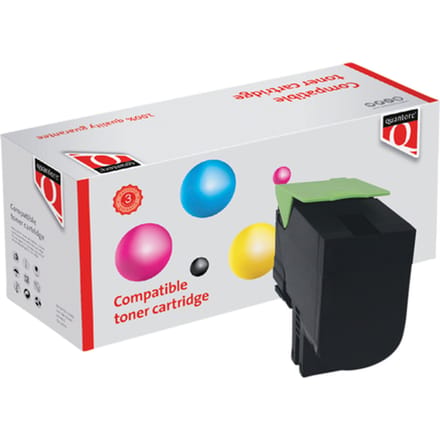 Tonercartridge Quantore alternatief tbv Lexmark 70C0X10 zwart