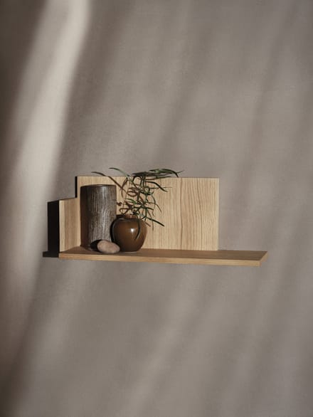 Ferm Living - Stagger plank laag - bruin