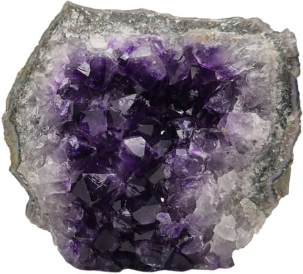 Amethist cluster uit Uruguay - 839 gram