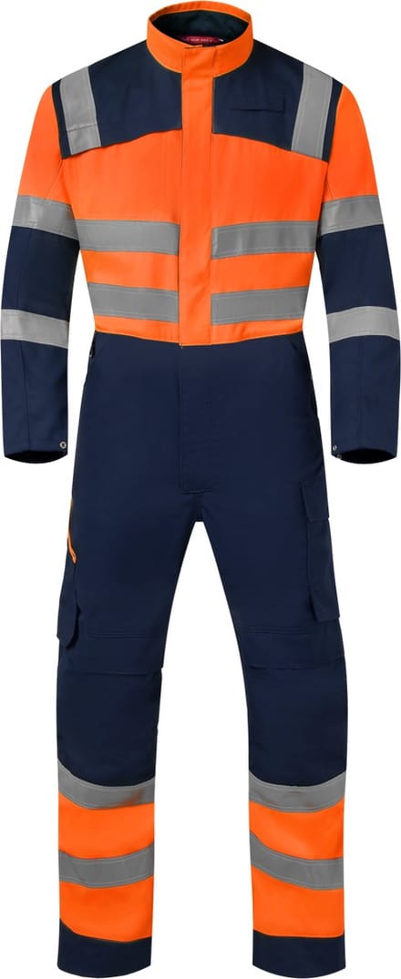 HAVEP Overall High Vis 20444 - Marine/Fluo Oranje - 48