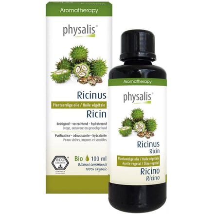 Physalis Aromatherapy Biologisch Ricinus - 100 ml