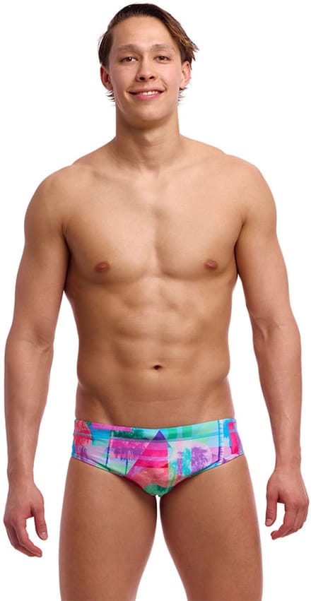 Funky Trunks Classic Zwemslip Veelkleurig AUS 38 Man