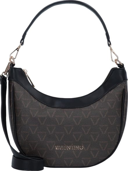 VALENTINO Schoudertas Lady Re Hobo Bag Moro / Nero Bruine