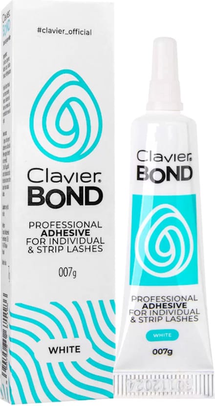Clavier BOND Wimperlijm Professional Adhesive For Individual & Strip Lashes White