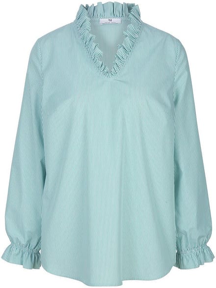 Blouse Van Peter Hahn wit