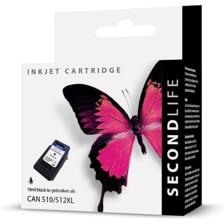 SecondLife - Canon PG 510 / 512 Black