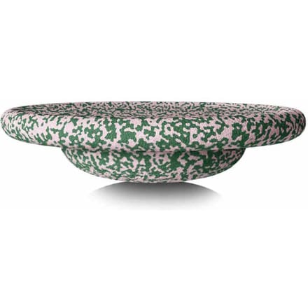 Stapelstein Special balance board dark green & blush