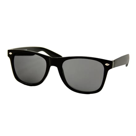 Loud and Clear® - Zwarte Zonnebril - Classic - Basic - Klassiek - Heren - Dames - Zwart