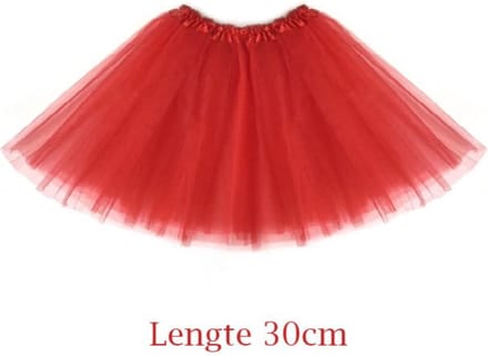 Tutu - Rood kind - 30 cm