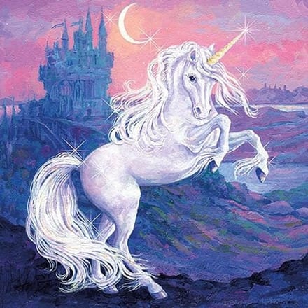 Lunch Servetten Fantasy Unicorn - Ambiente - 33x33 cm
