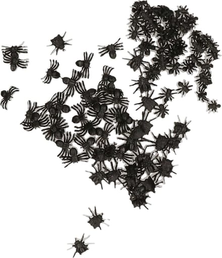 Widdmann nep insecten - 100x stuks - Halloween / horror decoraties - versiering - namaak