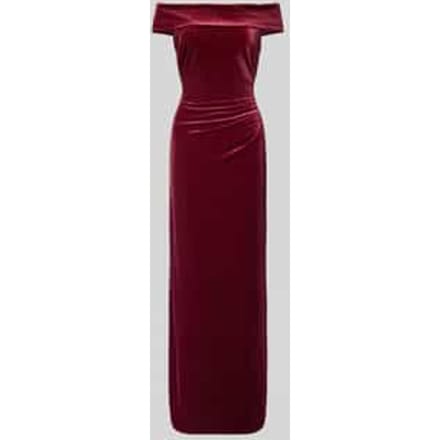 Avondjurk met off shoulder-design