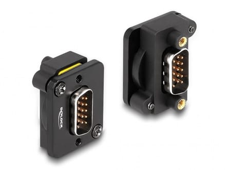 VGA (m) - VGA (m) D-type module (m-m) | zwart