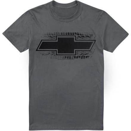 Chevrolet Unisex Volwassen Bowtie Burnout T-shirt S