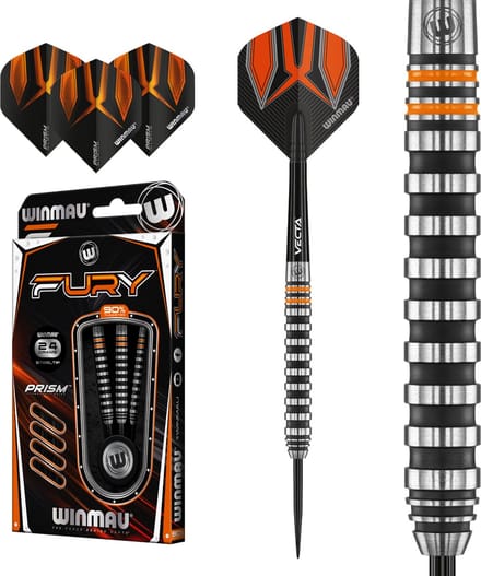 Winmau Fury 90% - Dartpijlen - 28 Gram
