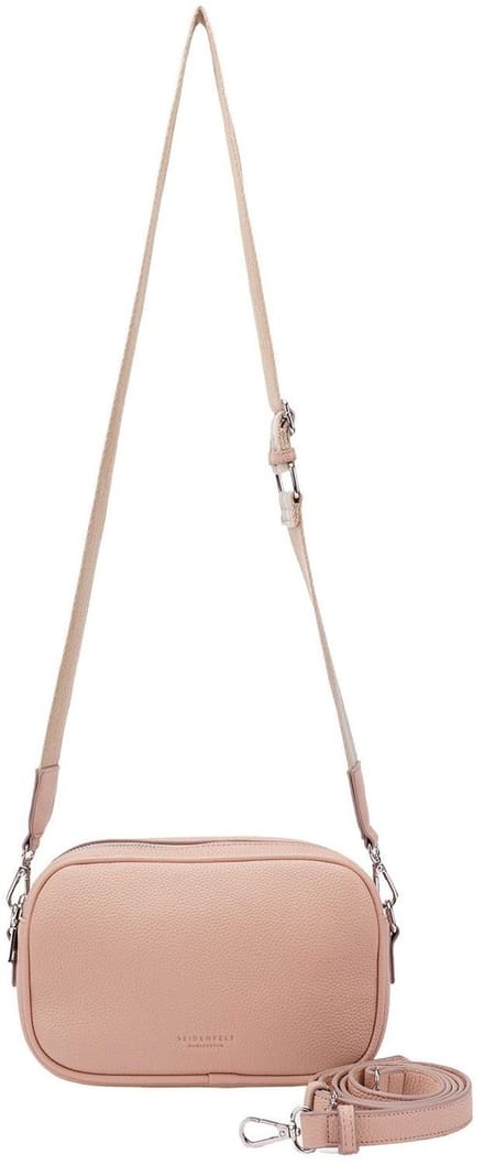 SEIDENFELT MANUFAKTUR Schoudertas Malvik Boxy Crossbag Shy Rose Roze