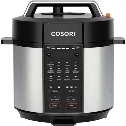 Cosori Pressure Cooker Multicooker 1100 W Zilver, Zwart